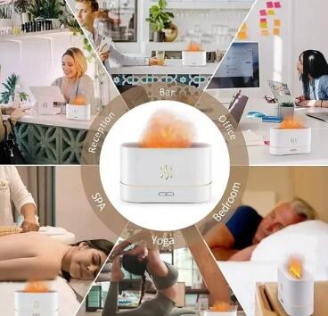 Difusor de Aceites Esenciales LED Humidificador Ultrasónico 500ml – Aromaterapia Inteligente para el Hogar Moderno